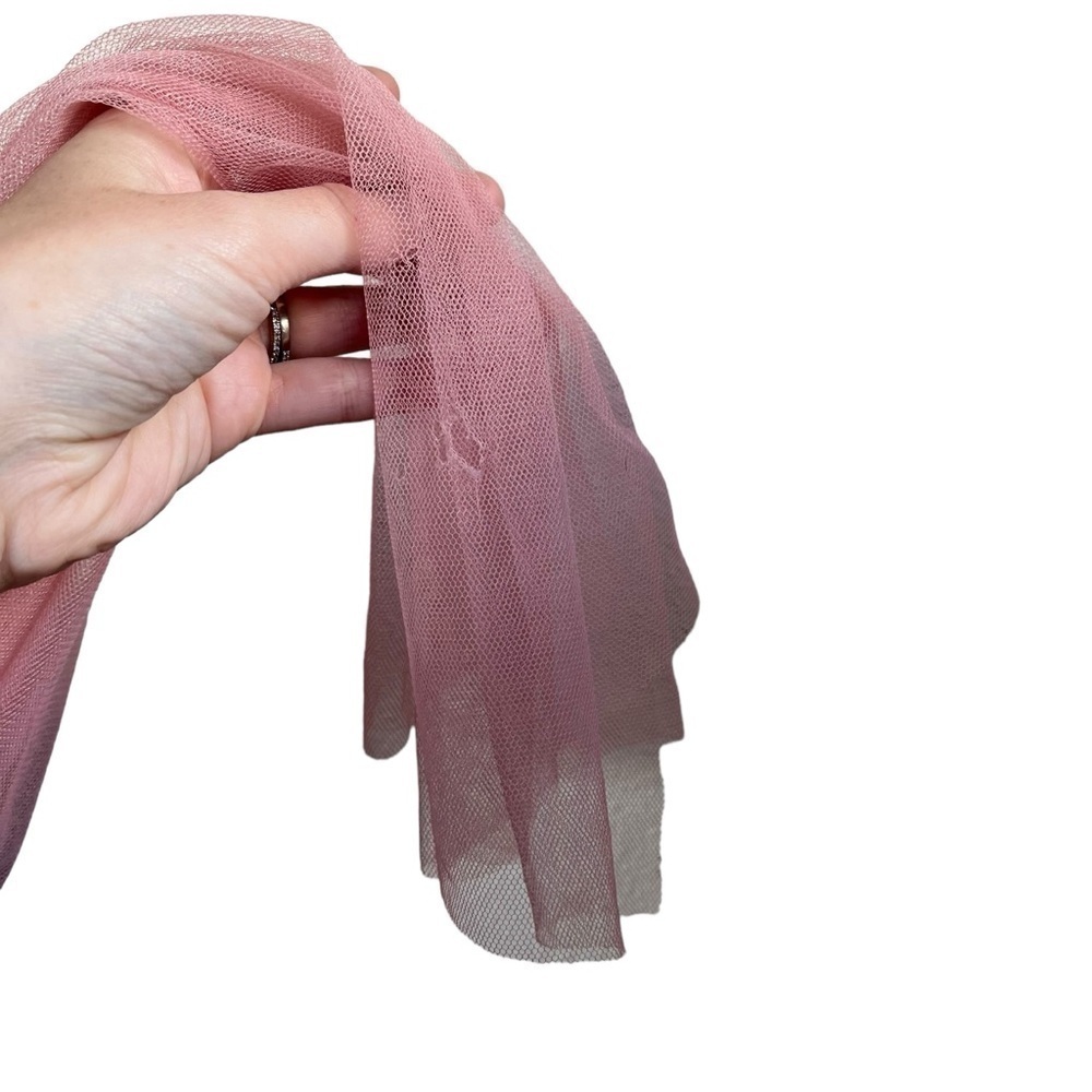 JENNY YOO Annabelle Convertible Tull Maxi Dress in Begonia Pink‎ 1452 - Picture 10 of 13